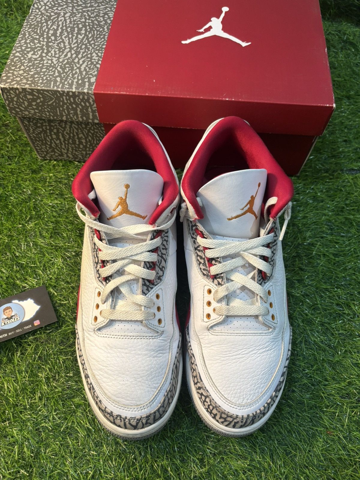 Jordan Brand Jordan 3 Cardinal Size US 11.5 / EU 44-45 - 3 Thumbnail