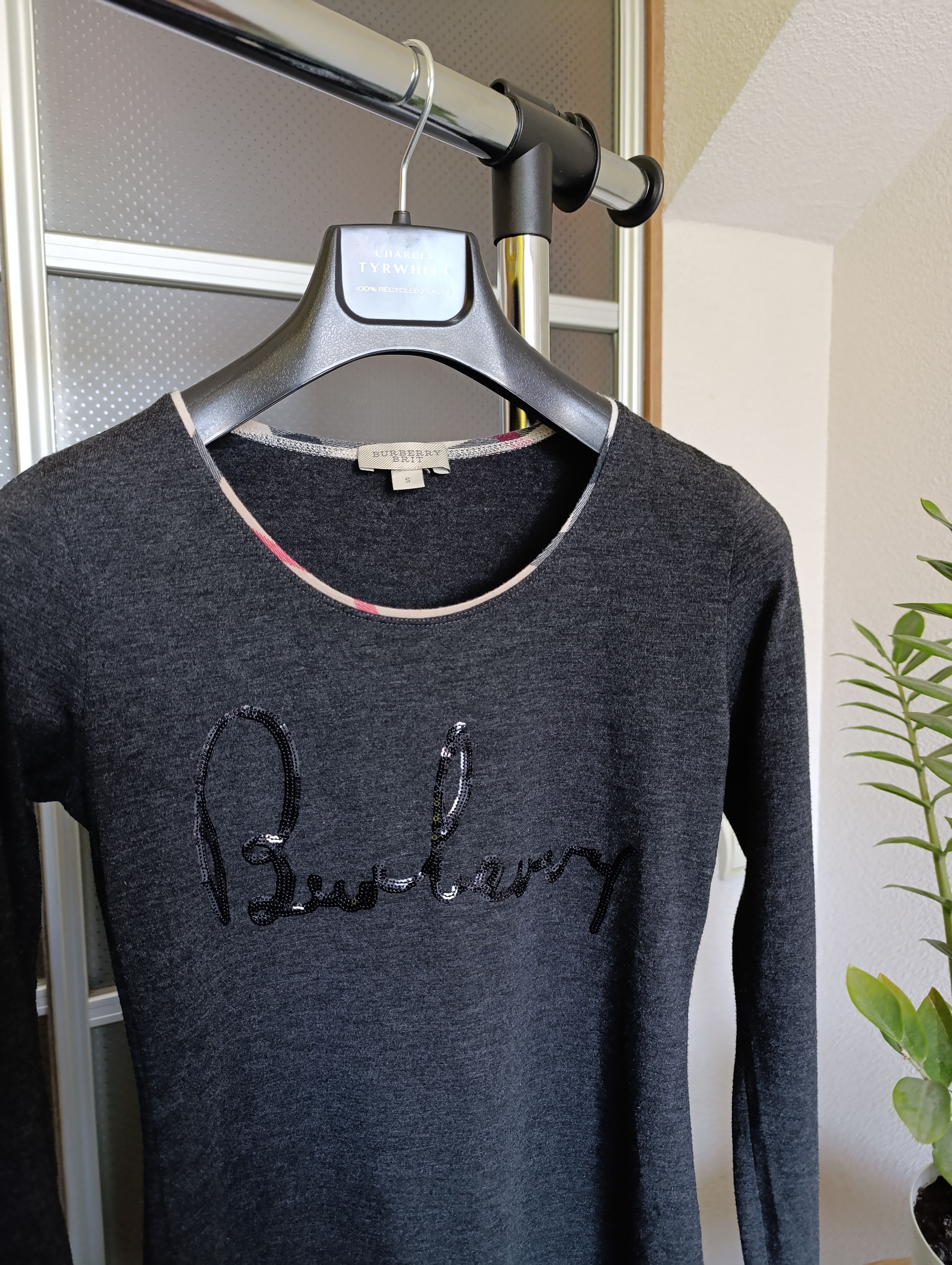 Burberry × Vintage BURBERRY VINTAGE WOMENS STRETCH LONGSLEEVE JEMPER Size S / US 4 / IT 40 - 2 Thumbnail