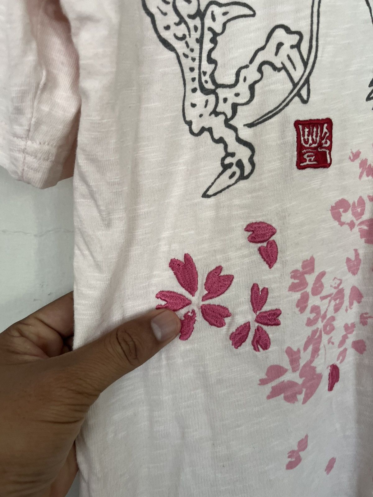 Blue Blue Japan 💥Sukajan DRAGON Shirts with Wood Button Size US M / EU 48-50 / 2 - 4 Thumbnail