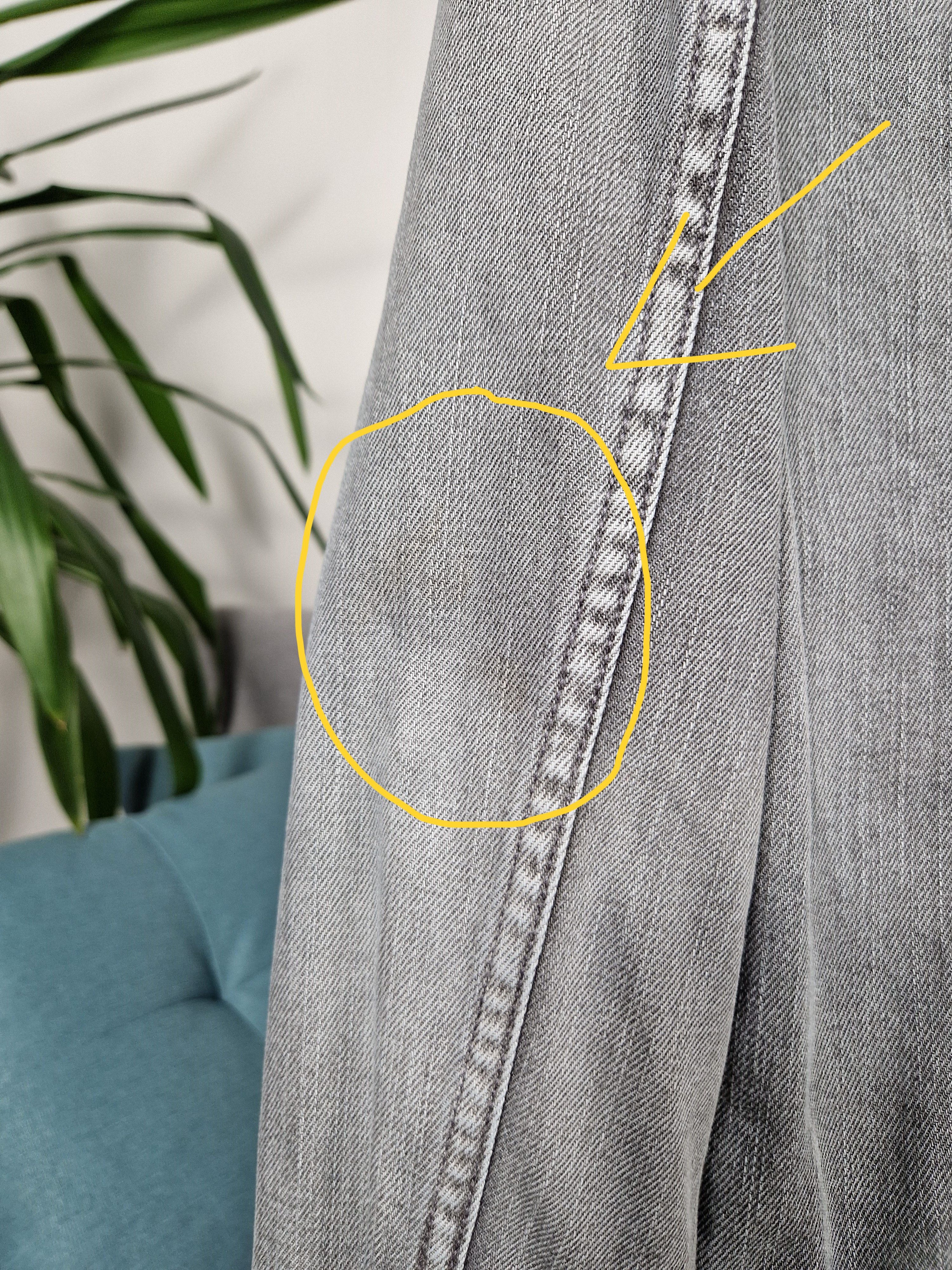Allsaints AllSaint Men's Grafton Denim Jacket Stonewashed Grey Size US L / EU 52-54 / 3 - 9 Thumbnail