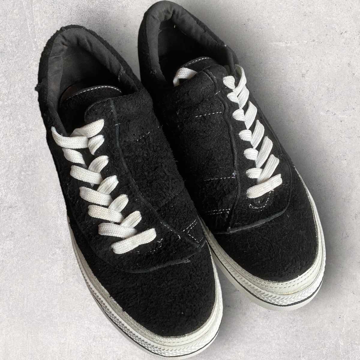 ❤︎ nao715 ❤︎ Converse × Number (N)ine Number Nine x converse Zip Sneakers | Grailed