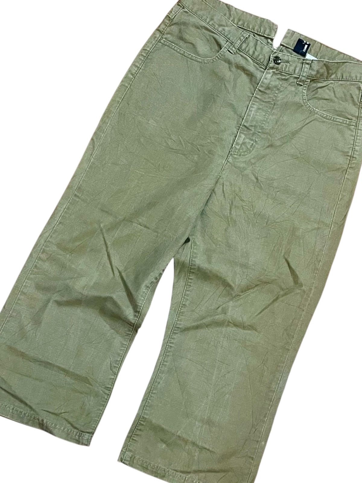 Comme des Garcons *FINAL DROP* Tricot cdg AD2007 wide leg military trousers Size US 30 / EU 46 - 2 Thumbnail