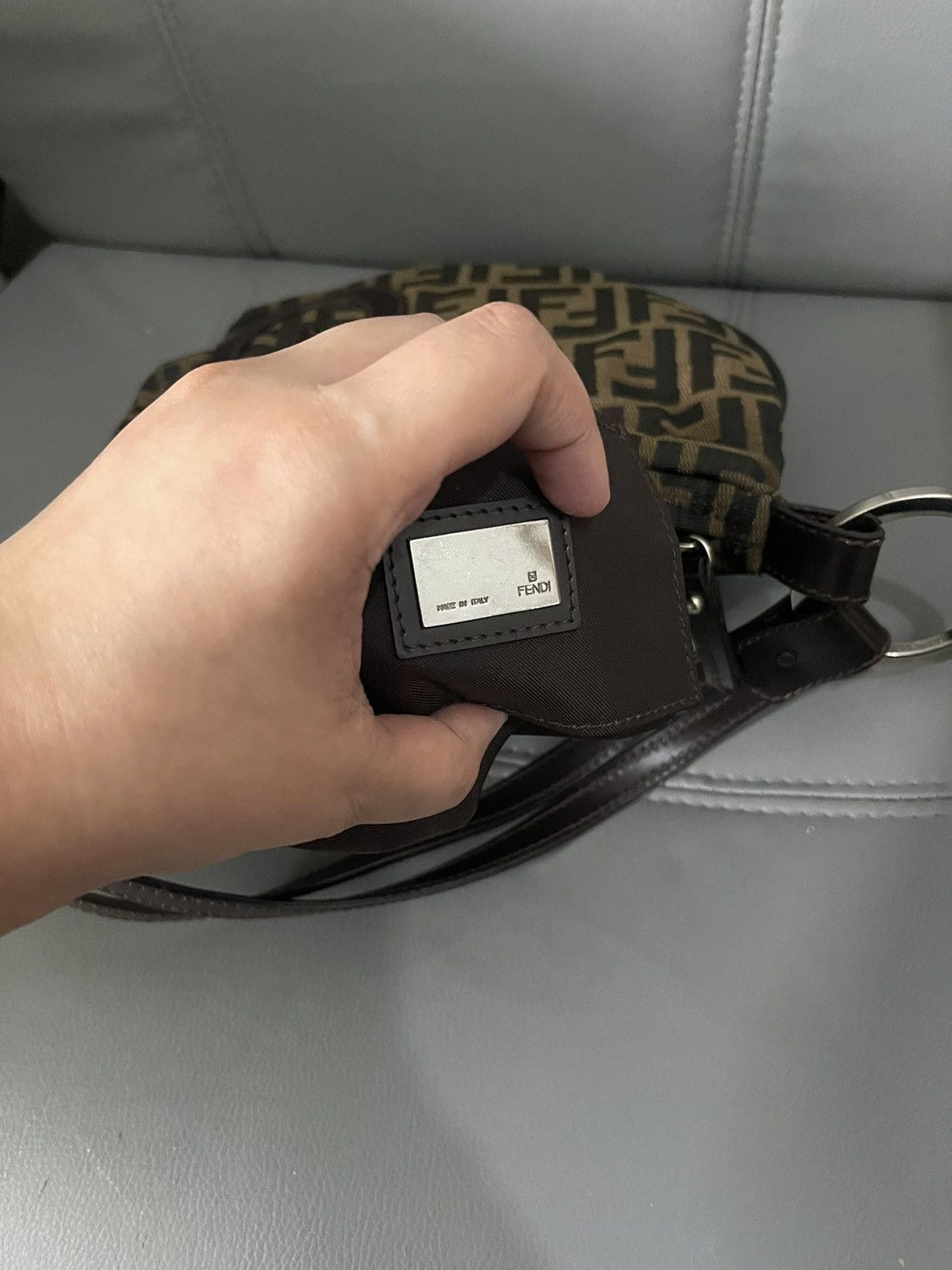 Fendi × Vintage Fendi Zucca Oyster Baguette Size ONE SIZE - 3 Thumbnail