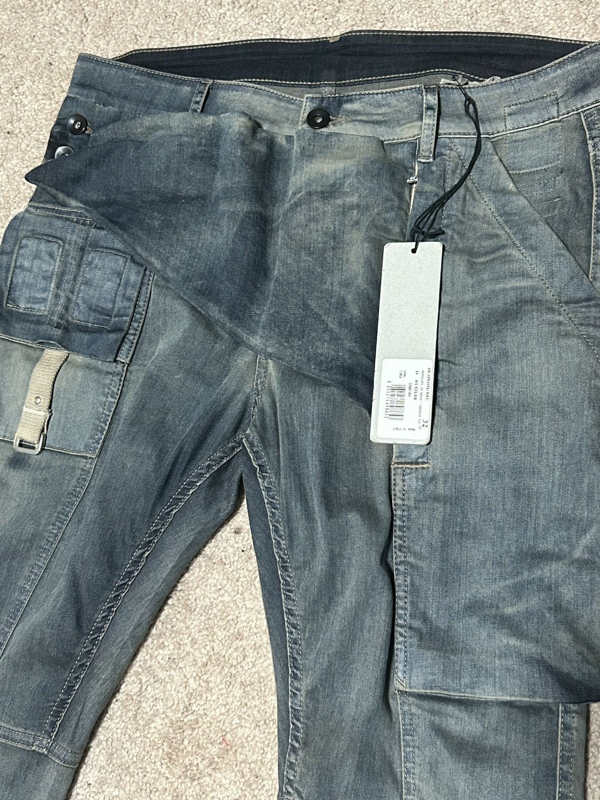 Rick Owens SS19 Rick Owens Hustler Memphis Cuts Size US 32 / EU 48 - 3 Thumbnail
