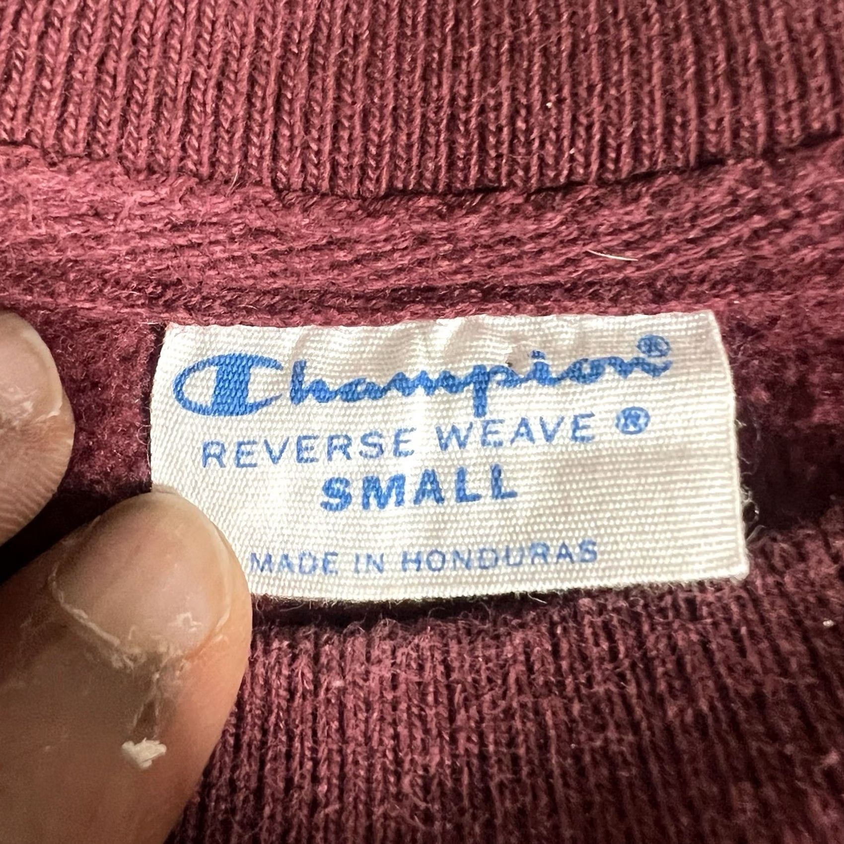 Champion VINTAGE Champion Sweatshirt Unisex Adults Small Red Warriors Track & Field Size S Pullover Sweatshirt Style Activewear Size S / US 4 / IT 40 - 4 Thumbnail