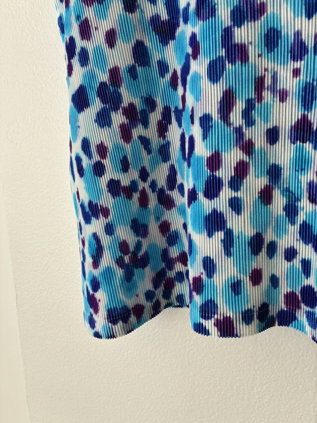 Pleats Please Issey Miyake PLEATS PLEASE Polka Dot Splatter Print Polo Size M / US 6-8 / IT 42-44 - 25 Thumbnail