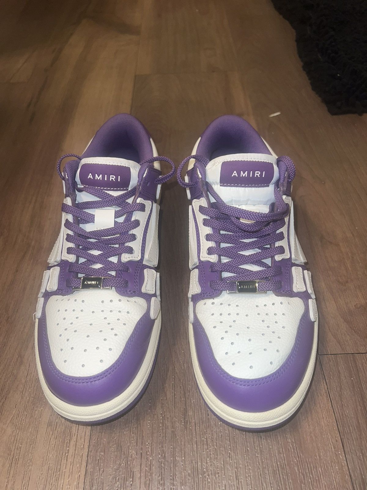 Amiri Amiri Skel Top 'Purple White' Size US 8 / EU 41 - 3 Thumbnail