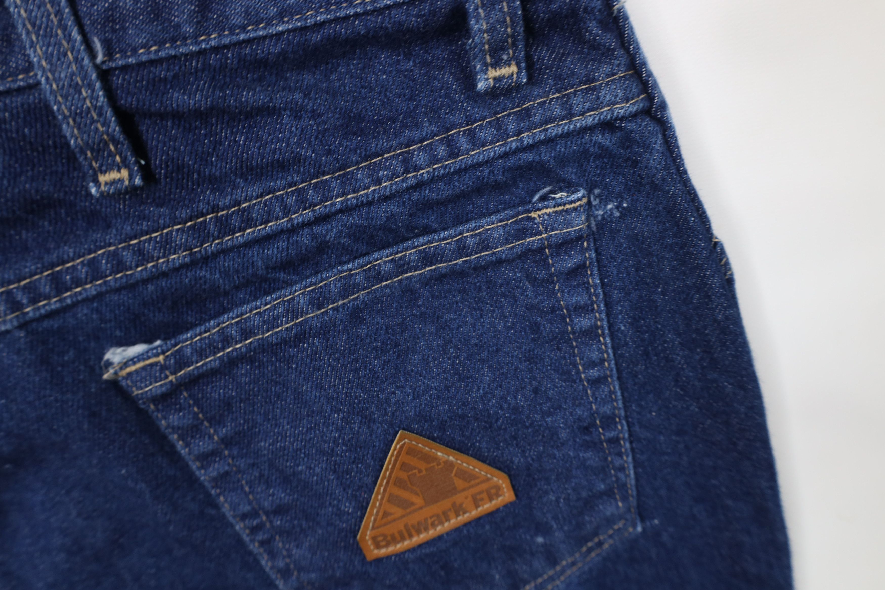 Bulwark Bulwark FR Resistant Workwear Wide Leg Denim Jeans Size US 38 / EU 54 - 11 Thumbnail