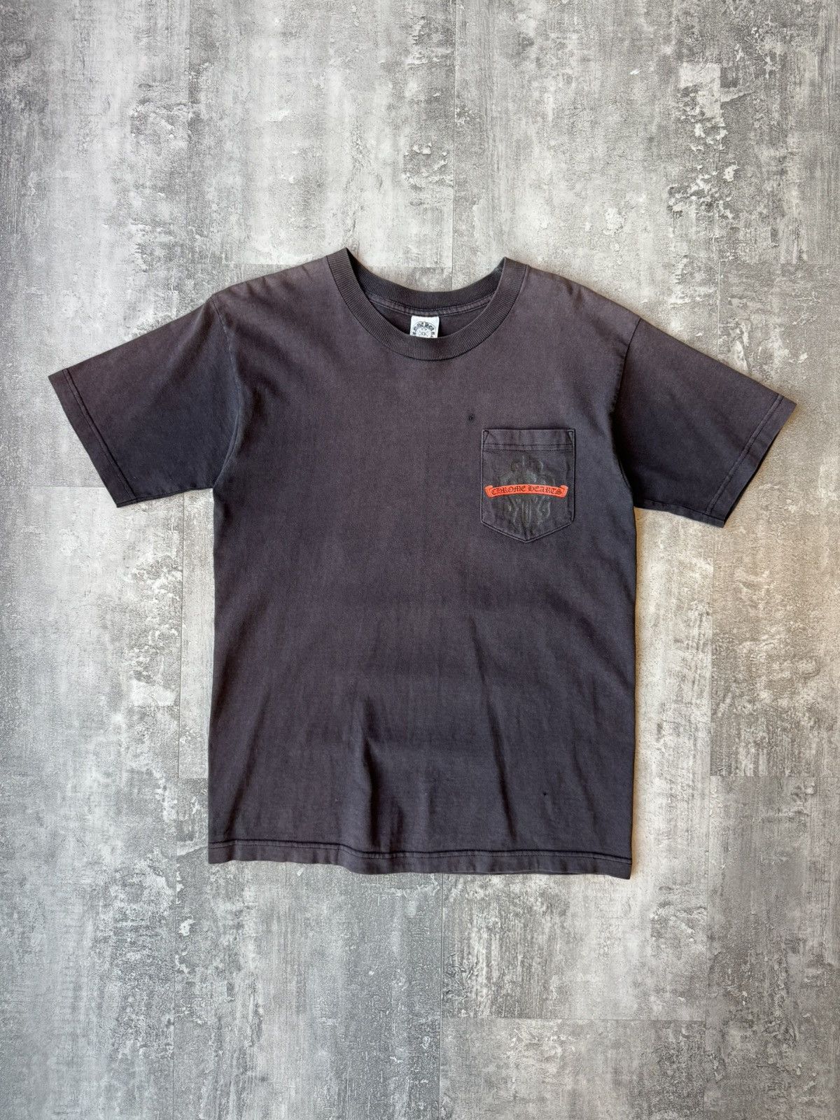Chrome Hearts Vintage Faded Chrome Hearts Dagger Tee Size US M / EU 48-50 / 2 - 2 Thumbnail