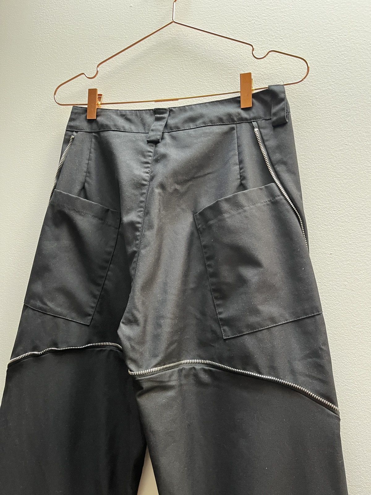 Other Futuristic Wide Leg Zipper Pants (unisex) Size US 28 / EU 44 - 8 Thumbnail