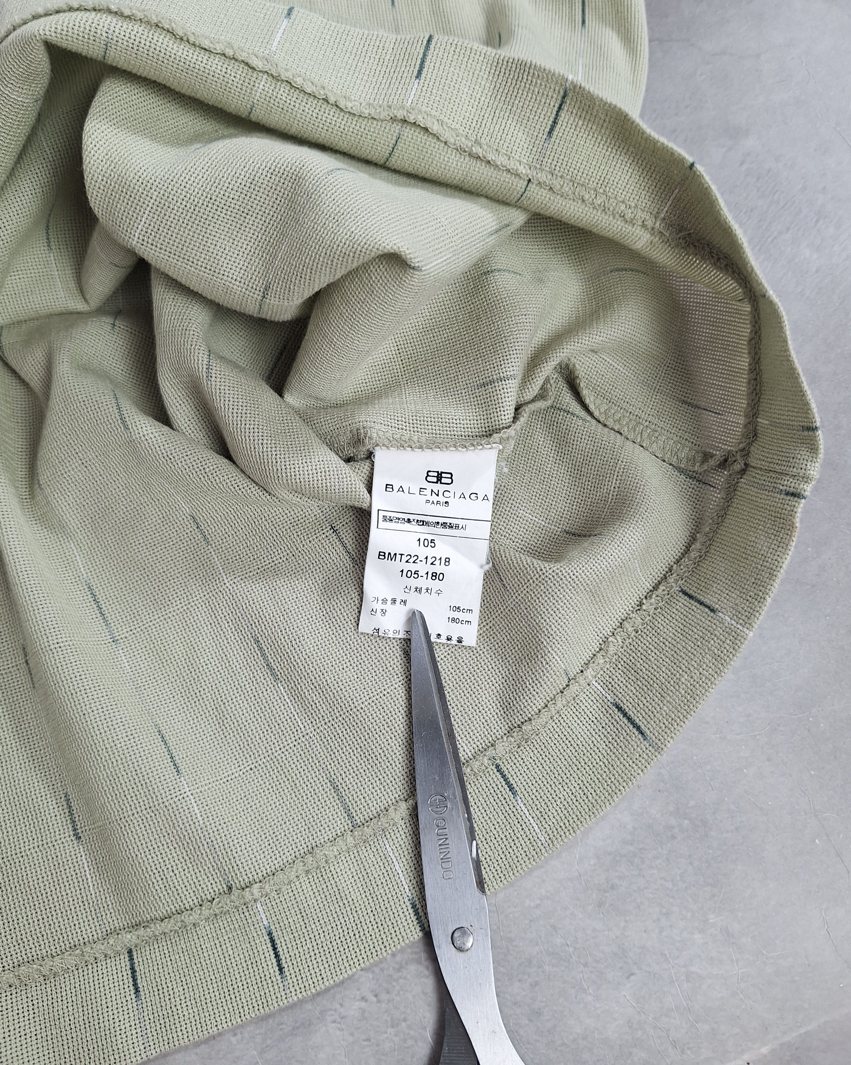 Balenciaga Vintage Balenciaga Longsleeve Polo Shirt Size US L / EU 52-54 / 3 - 8 Thumbnail