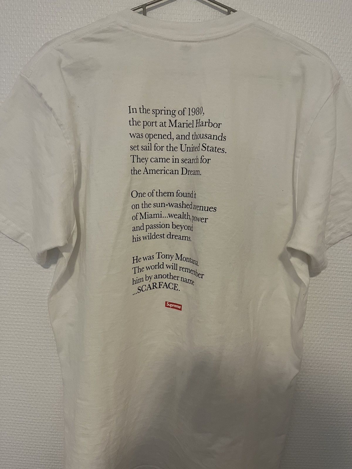 Supreme Supreme x Scarface t shirt Size US M / EU 48-50 / 2 - 5 Thumbnail