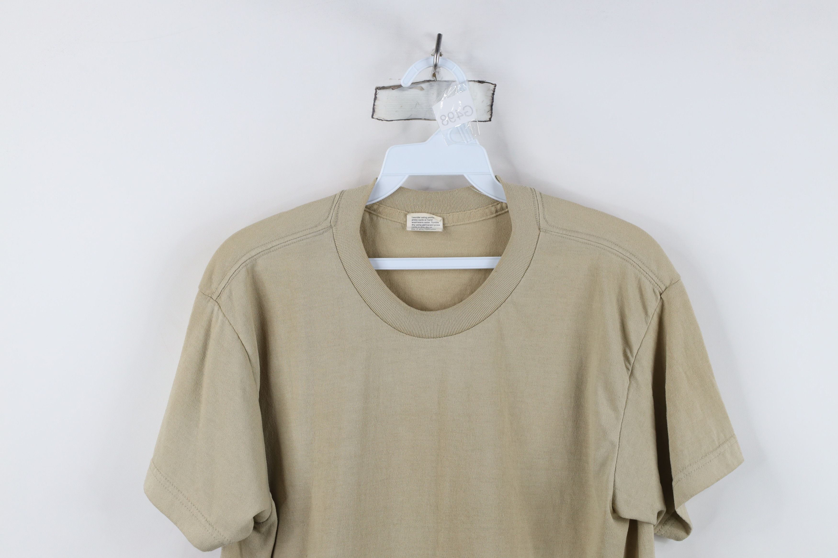 Vintage Vintage 90s Streetwear Faded Knit Short Sleeve T-Shirt USA Size US M / EU 48-50 / 2 - 2 Thumbnail