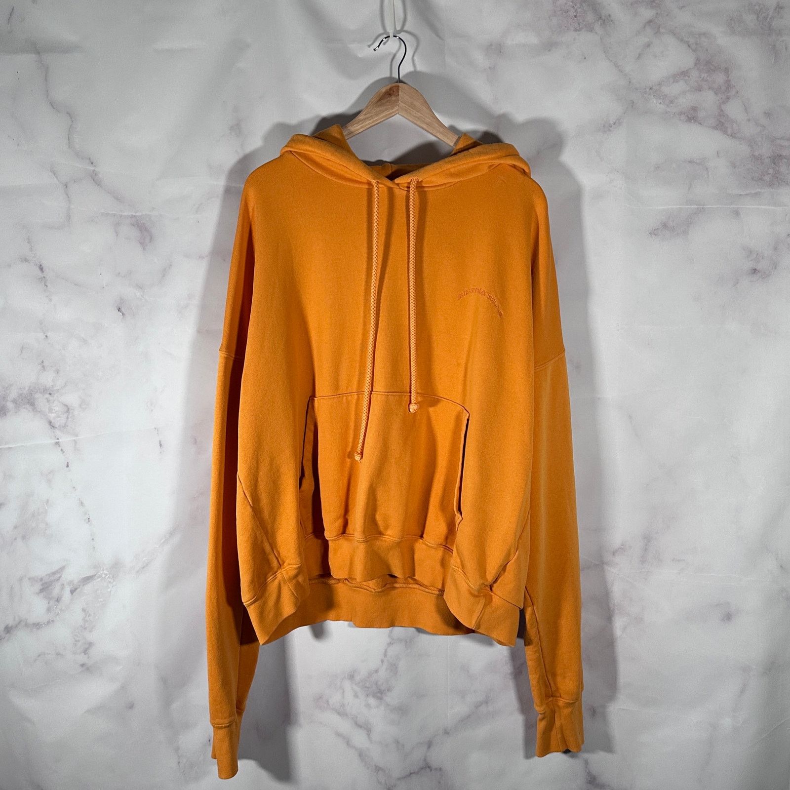 Siberia Hills Orange Oversized Arc Logo Hoodie Size US M / EU 48-50 / 2 - 1 Thumbnail