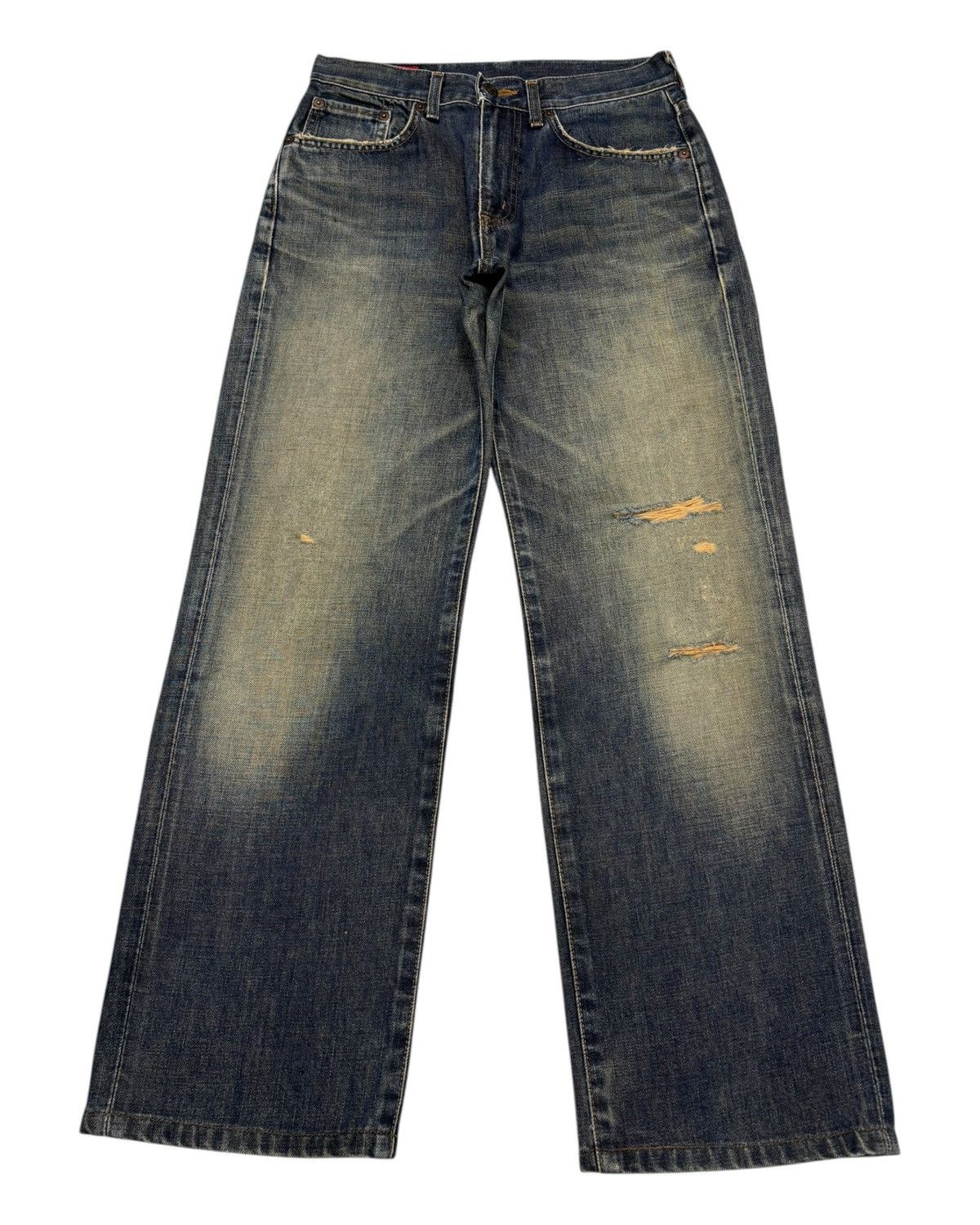 Edwin 503z Rusty Loose Jean Distressed Denim