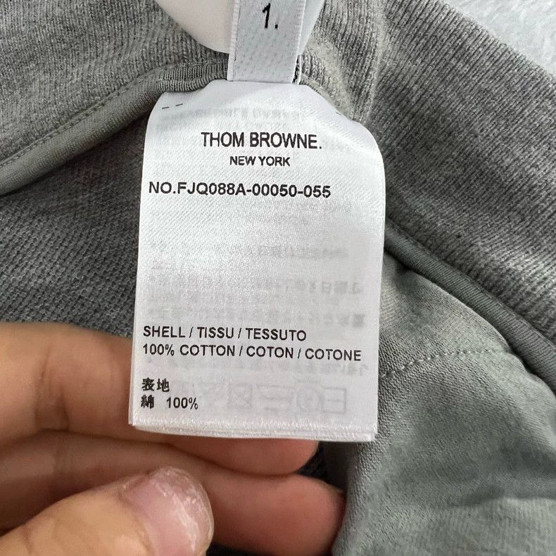 Thom Browne Thom Browne Gray striped shorts Size US 40 / EU 56 - 4 Thumbnail
