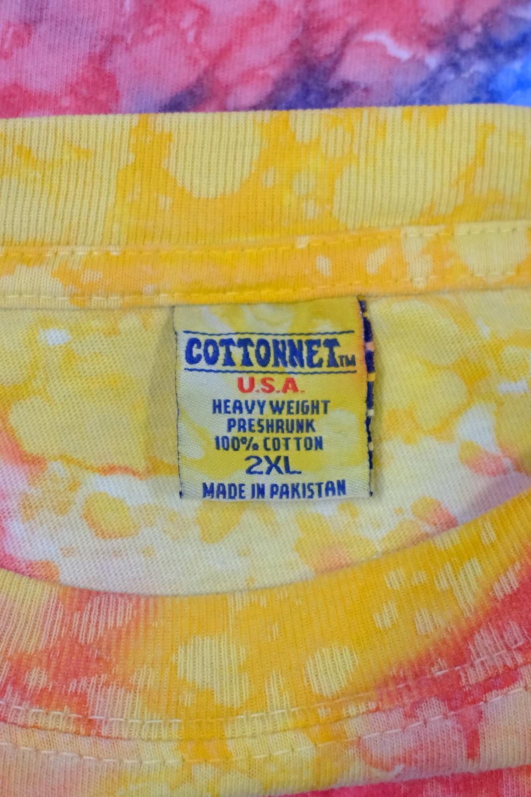 COTTONCITIZEN 00's Cottonnet Tie-Dye T-Shirt Size XXL / US 16-18 / IT 52-54 - 4 Thumbnail
