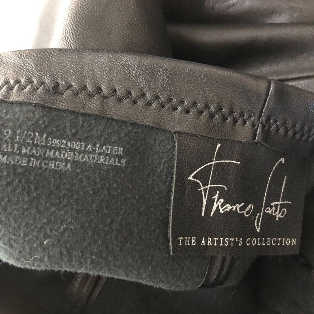 Franco Sarto Franco Sarto over the knee boots black leather studded 9.5 Size US 9 / IT 39 - 8 Thumbnail