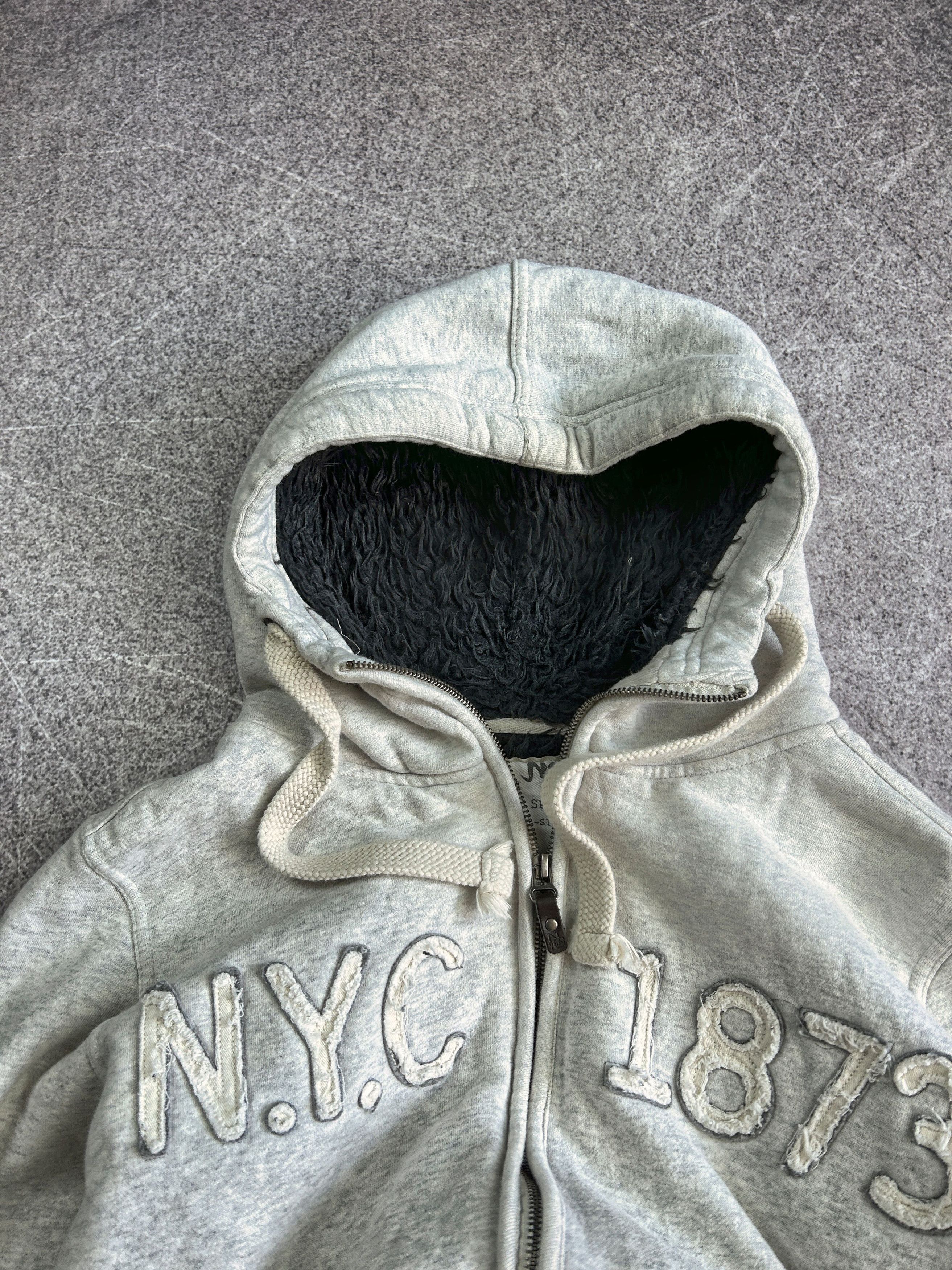 Designer VTG Le Grande Bleu Rick Owens Style Fur Hood Hoodie 90s Size US L / EU 52-54 / 3 - 7 Thumbnail