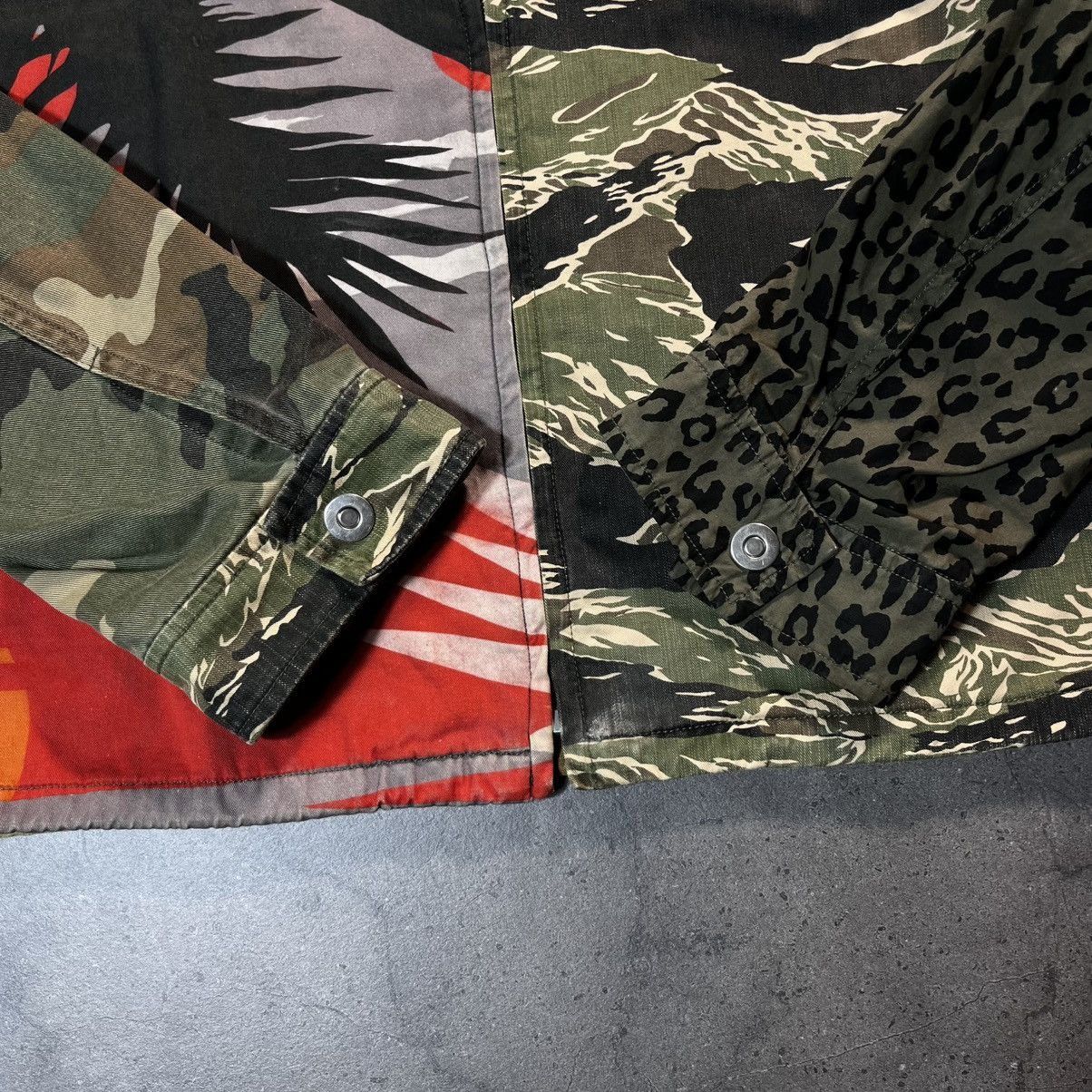 Palm Angels Palm Angels Patchwork Mixed Prints Camo Khaki Jacket Hype Size US L / EU 52-54 / 3 - 9 Thumbnail
