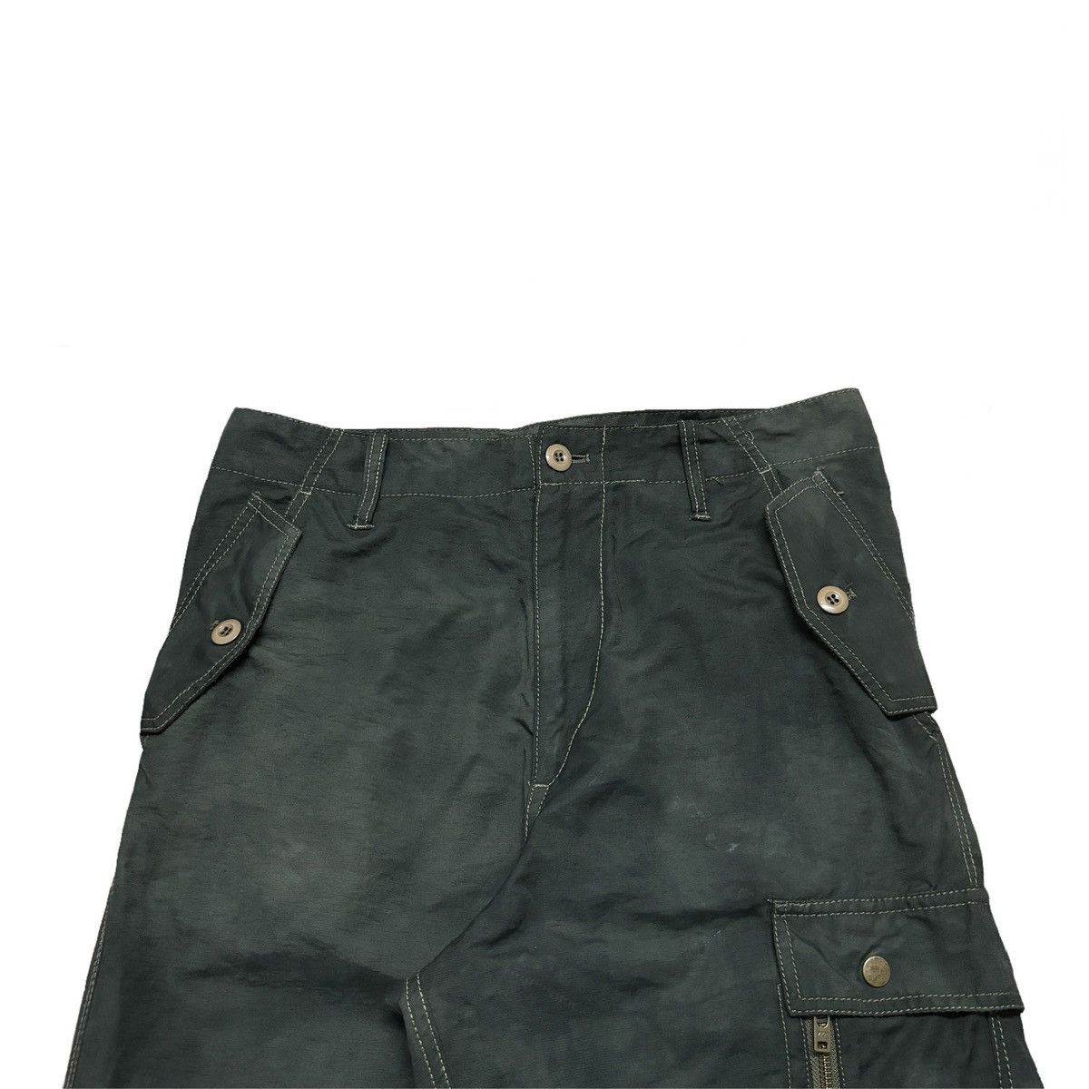 GOA 00s G.O.A Multi Pockets Flare Cargo Pants Size US 33 - 6 Thumbnail