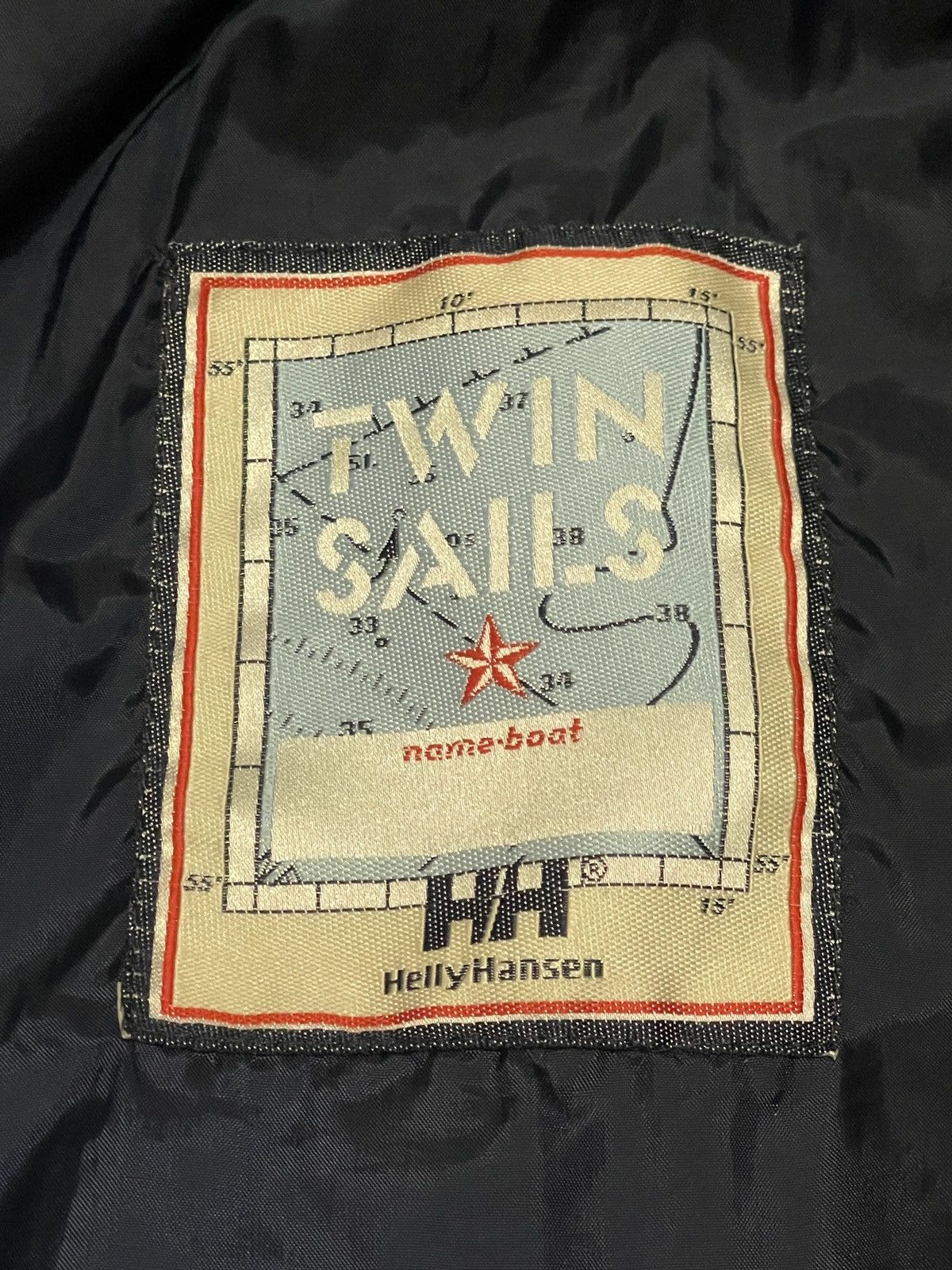 Helly Hansen Vintage Helly Hansen Sailing Jacket Twin Sails Navy L Size US M / EU 48-50 / 2 - 10 Thumbnail