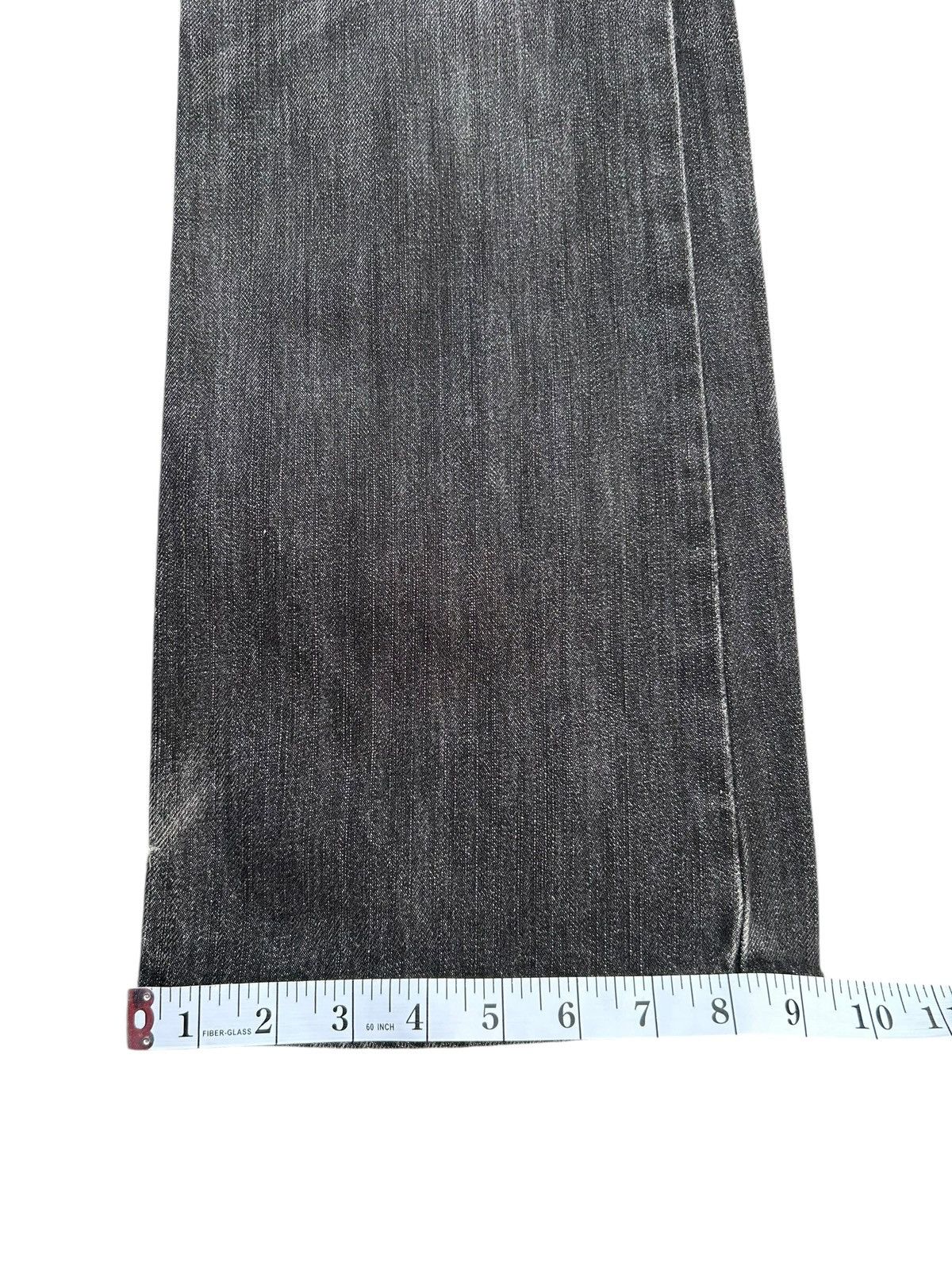 Kapital Flare Vintage Edwin Buckle Back Distressed Denim Jeans Size US 31 - 19 Thumbnail