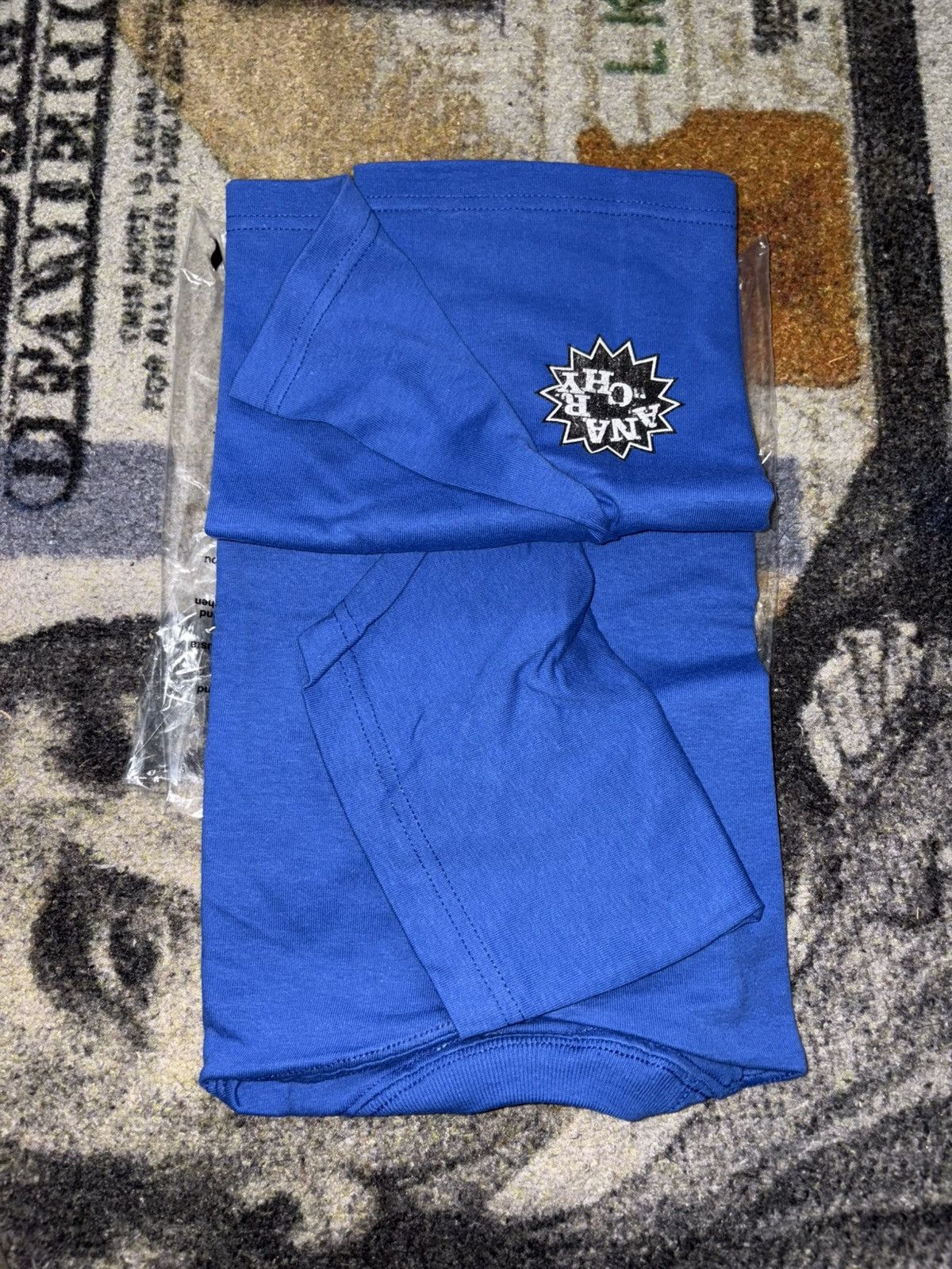 Supreme Supreme God Save Us Tee Blue Size US XXL / EU 58 / 5 - 2 Thumbnail