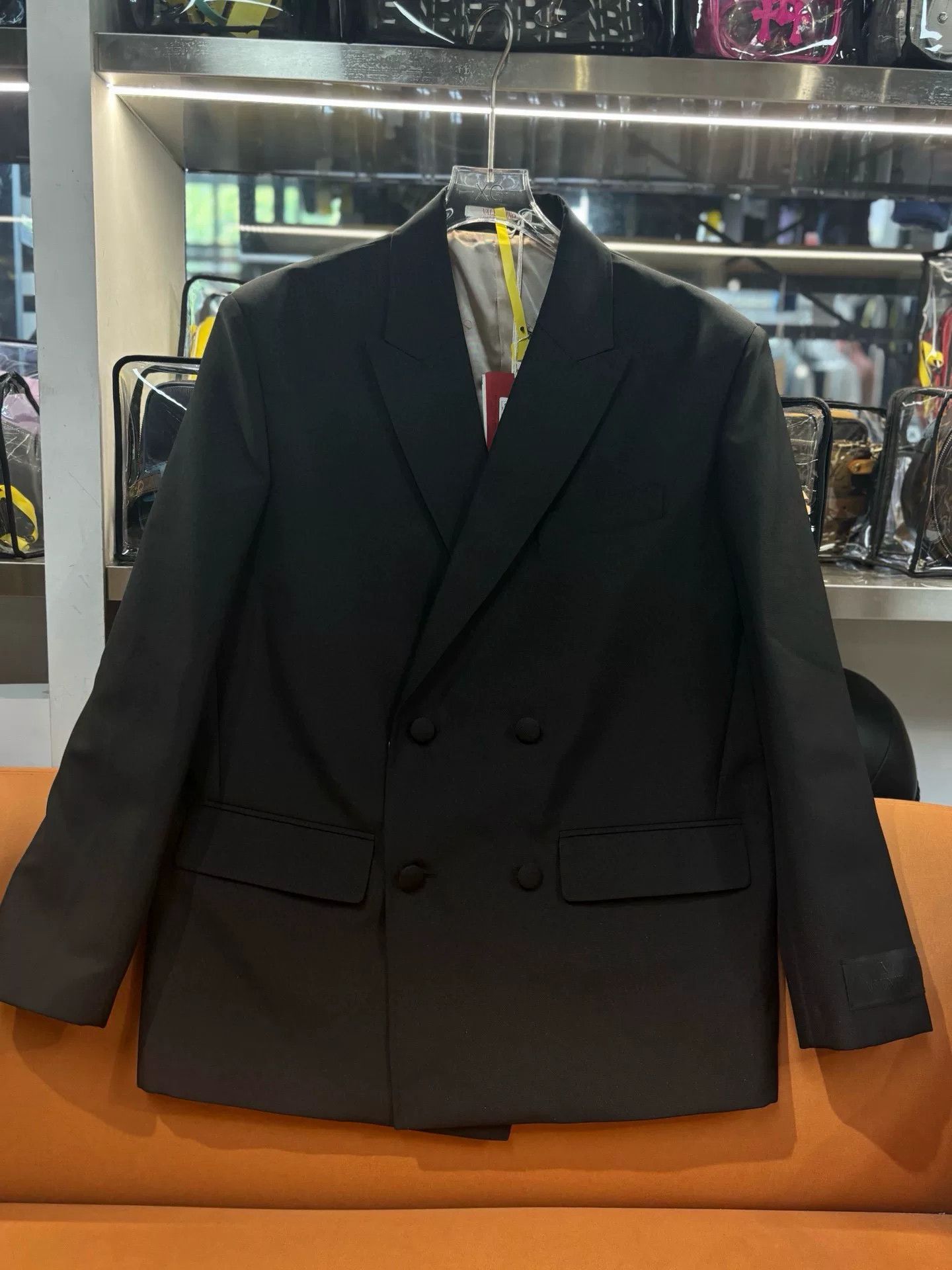 Valentino Valentino Black V-Neck Loose Jacket Size US M / EU 48-50 / 2 - 1 Thumbnail