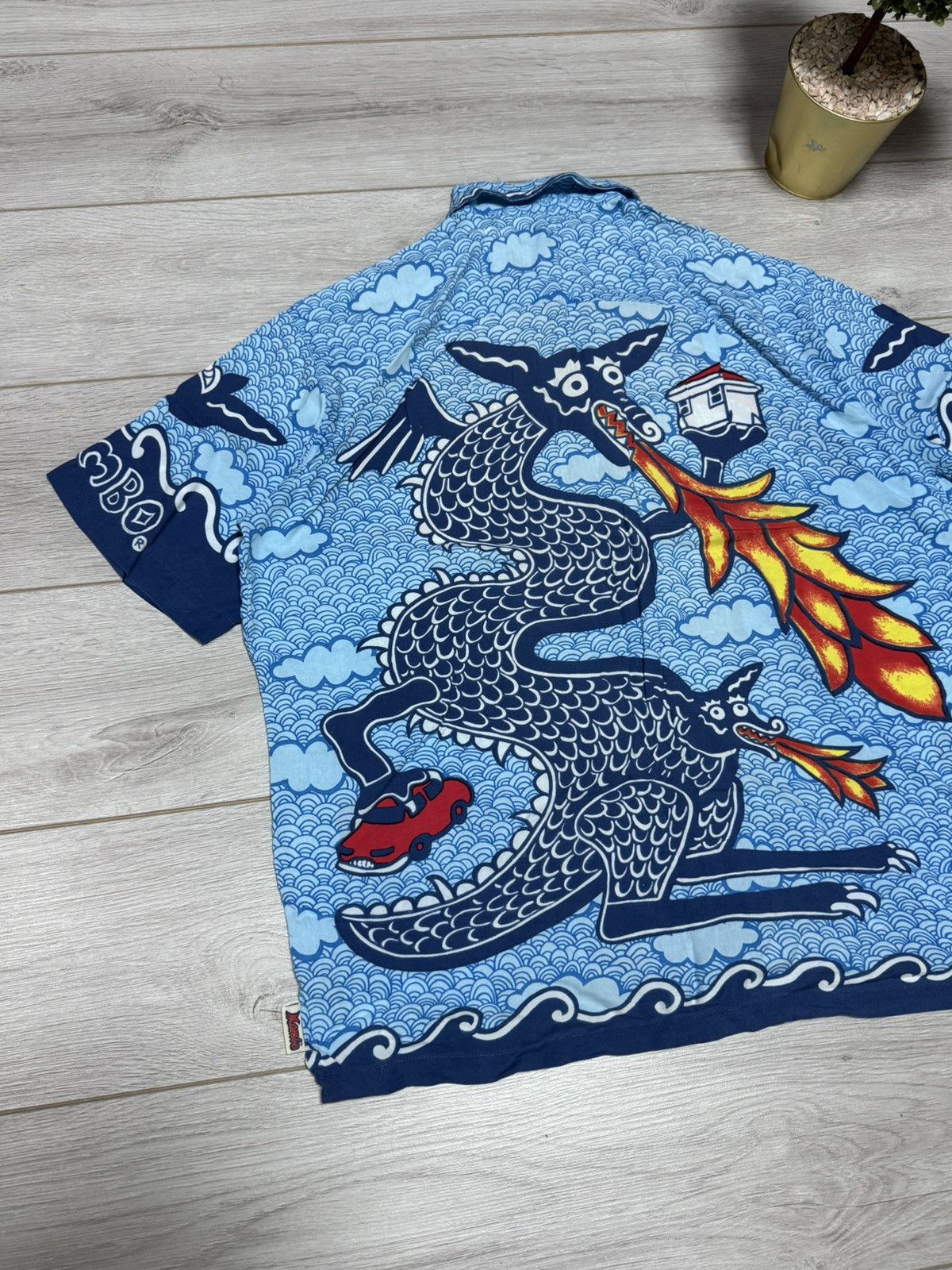 Mambo Mambo Australia loud dragon all over surf Hawaii shirt Size US L / EU 52-54 / 3 - 6 Thumbnail