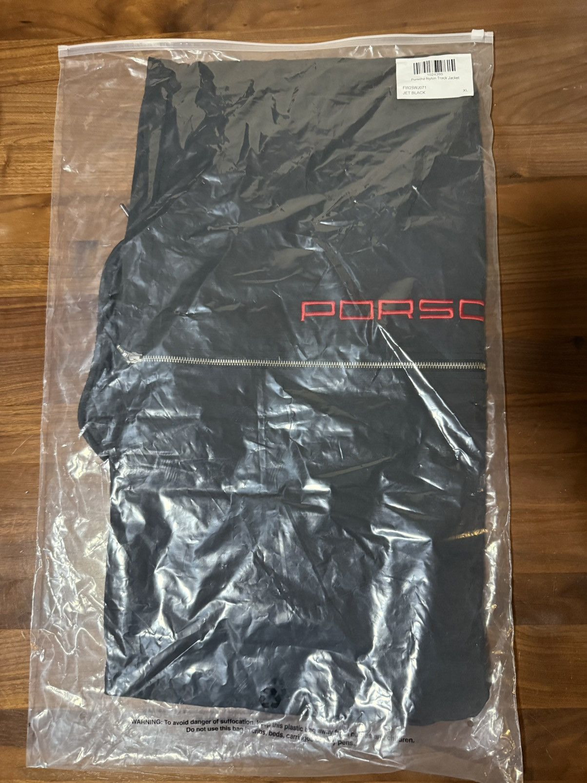 Aime Leon Dore × Porsche Design Aime Leon Dore ALD / Porsche Nylon Track Jacket Jet Black XL Size US XL / EU 56 / 4 - 8 Thumbnail