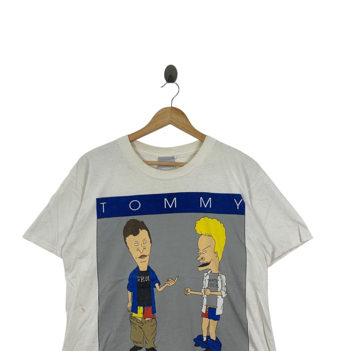 Vintage Vintage 1995 BEAVIS BUTTHEAD MTV Stanley Desantis Tee Shirt Size US M / EU 48-50 / 2 - 2 Thumbnail