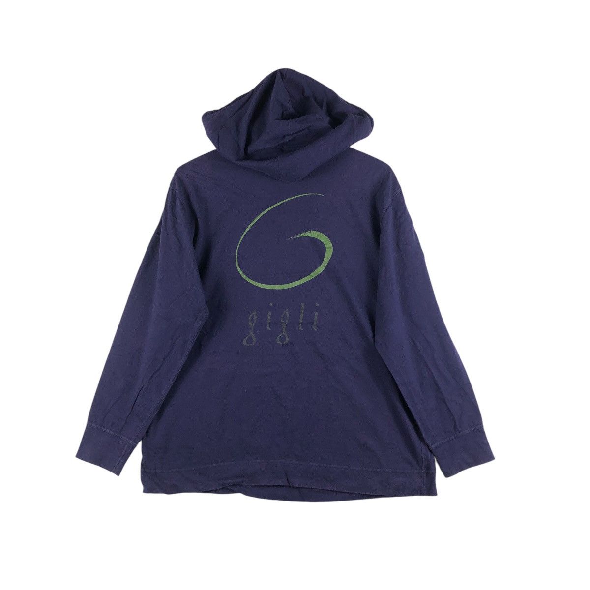 Romeo Gigli Vintage ROMEO GIGLI Hoodies Big Logo At The Back Size US XL / EU 56 / 4 - 1 Thumbnail