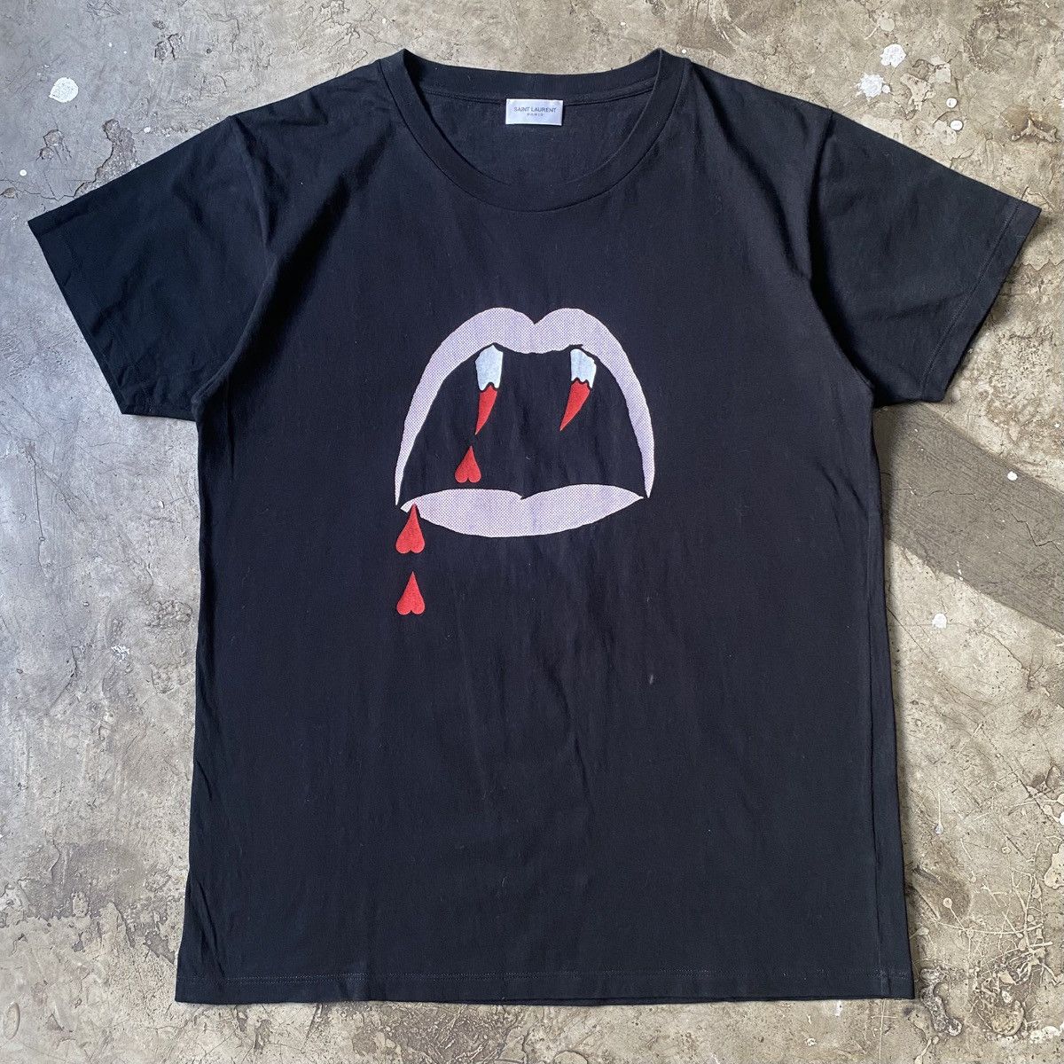 Saint Laurent Paris Saint Laurent - Blood Luster Tee | Grailed