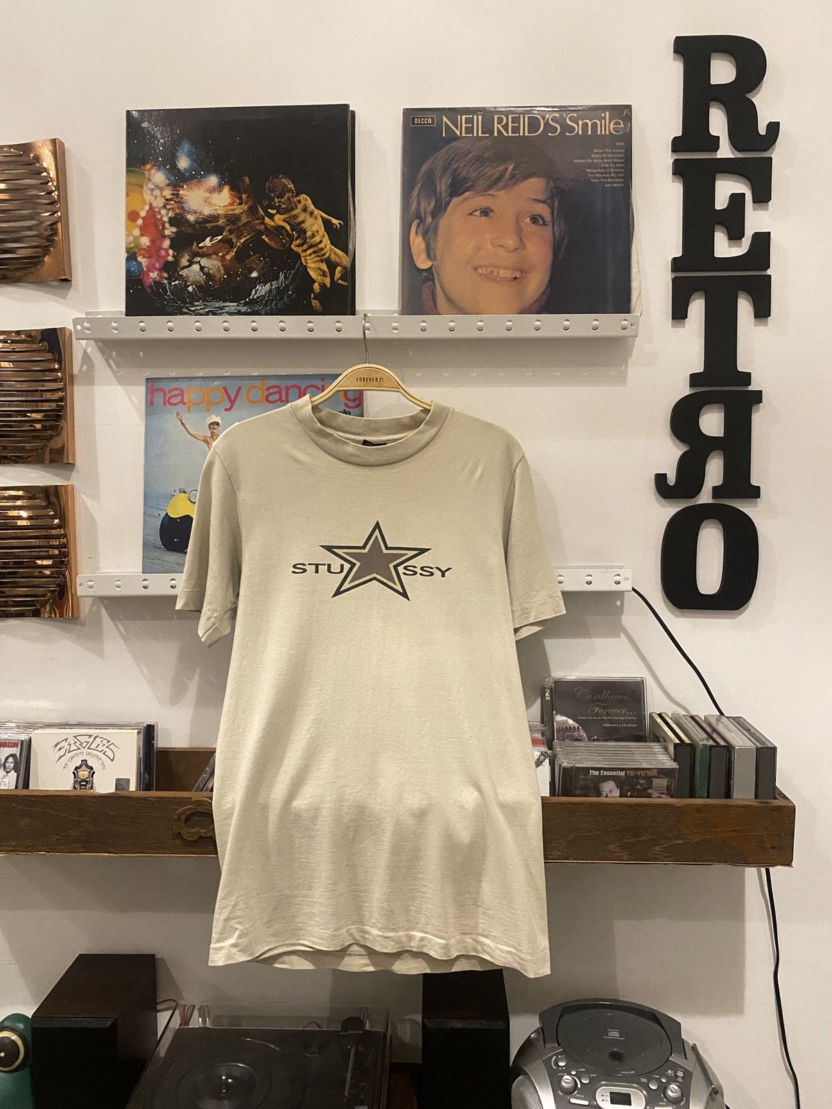 Stussy Vintage Stussy T Shirt Size US S / EU 44-46 / 1 - 1 Thumbnail