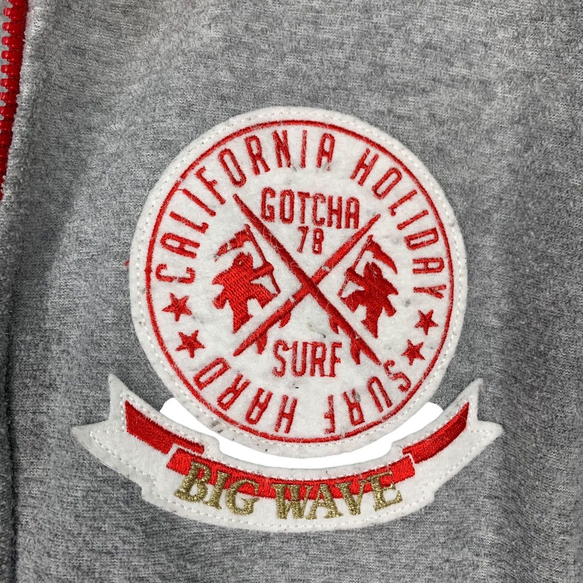 Gotcha GOTCHA Surf Hard Big Wave California Hoodies #1295-C58 Size US M / EU 48-50 / 2 - 17 Thumbnail