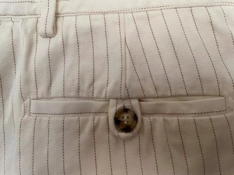 Prada Prada Men's Striped Casual Pants-2506 Size US 44 / EU 60 - 5 Thumbnail