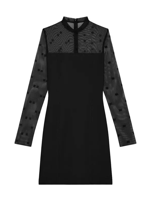 Givenchy o1loc1c0824 Dress in Black Size S / US 4 / IT 40 - 1 Thumbnail