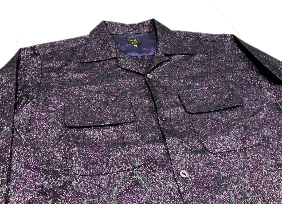 Needles × Nepenthes 🔥Rare Archived AW21 Needles Damask Shirt Size US L / EU 52-54 / 3 - 4 Thumbnail