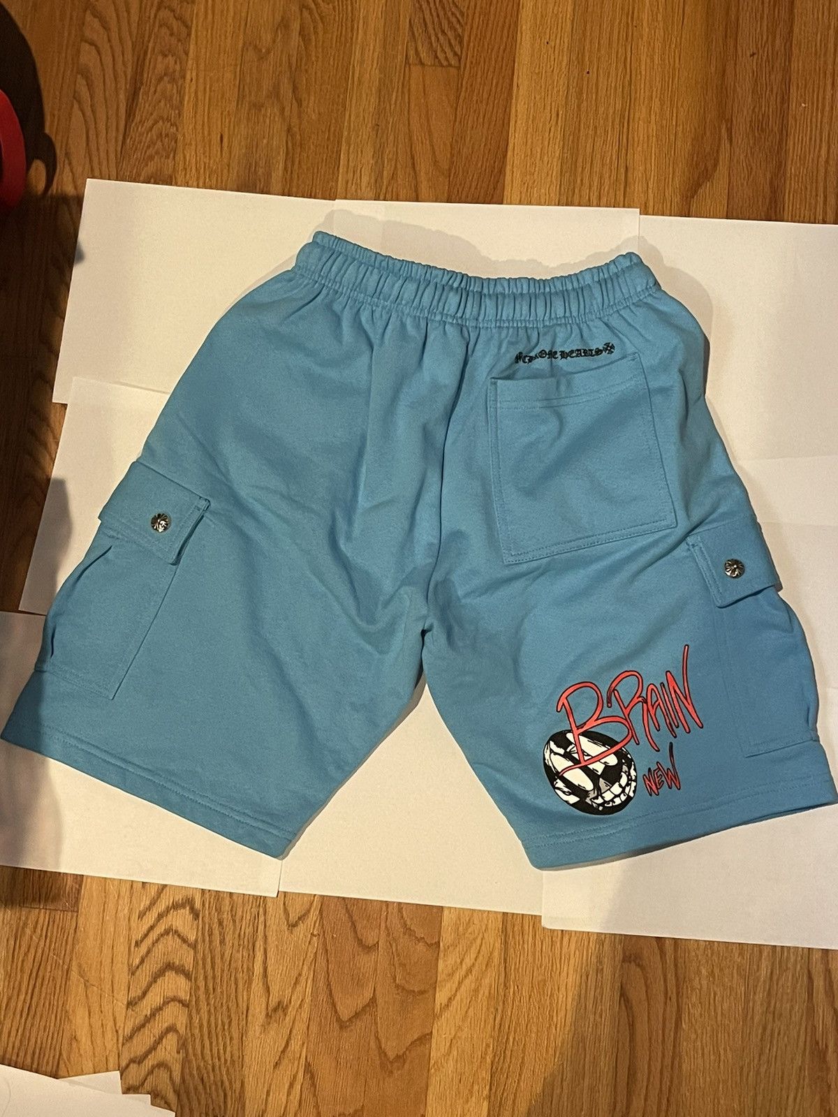 Chrome Hearts Chrome hearts matty boy silver shorts size small Size US 30 / EU 46 - 2 Thumbnail