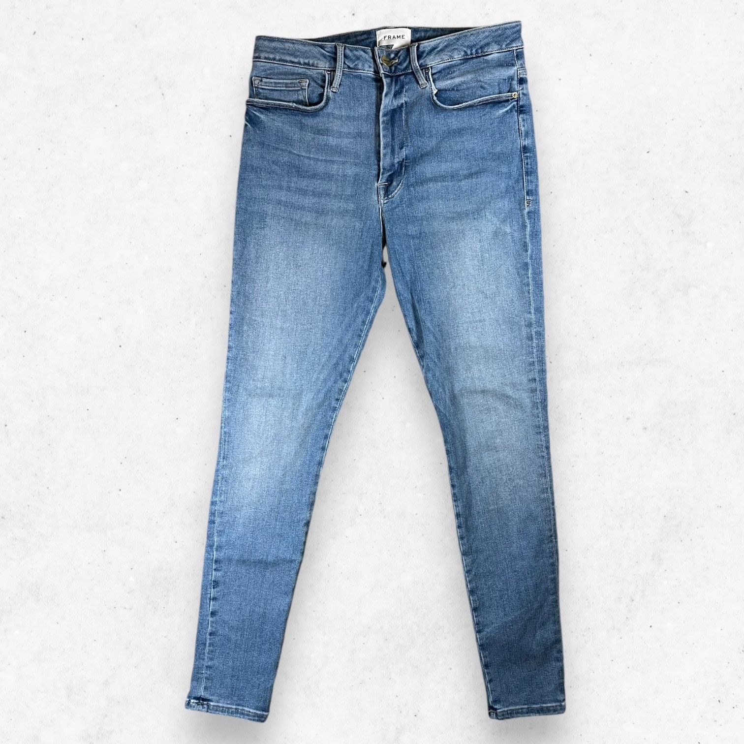 Frame FRAME Le One Skinny Jeans Women's Size 2 Stretch High Waist Size 32" / US 10 / IT 46 - 1 Thumbnail