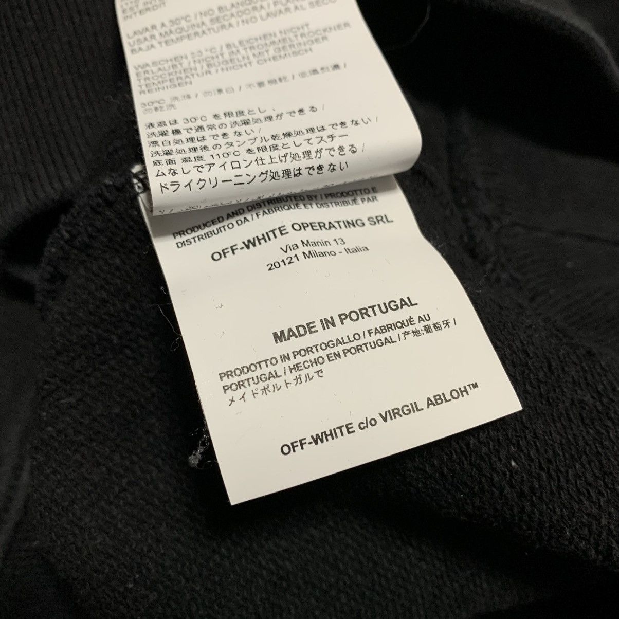 Off-White Off White XS Impressionism Arrows Black Sweatshirt Virgil Size US XS / EU 42 / 0 - 9 Thumbnail