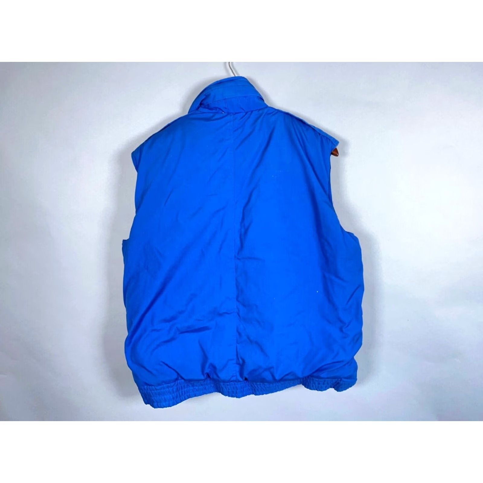 Vintage VTG 90s Expeditions Vest Puffer Lined Flannel Hooded Zip Up Adult Large Blue Mens Size US L / EU 52-54 / 3 - 2 Thumbnail