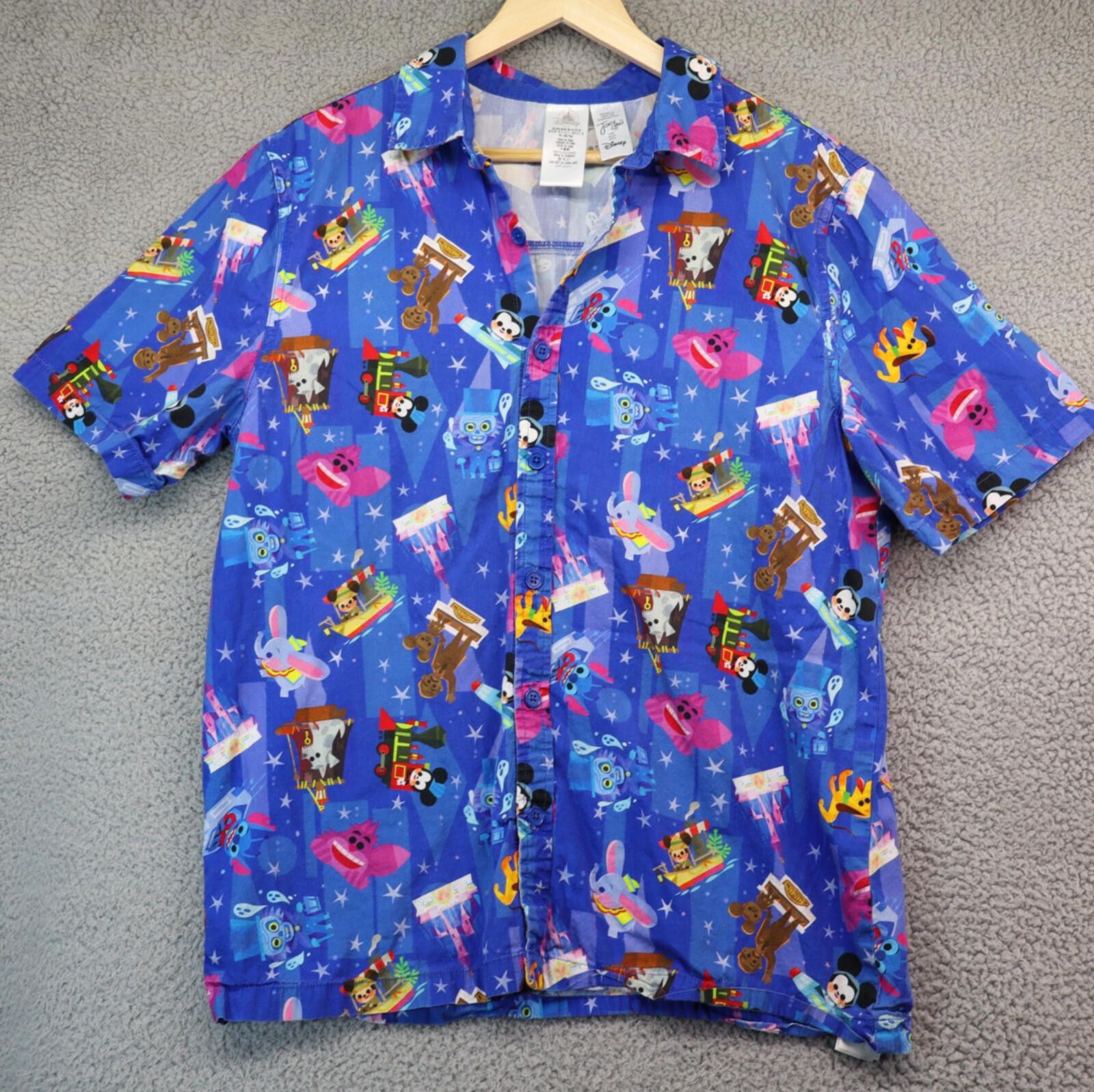 Disney Disney Parks Joey Chou Button Camp Shirt Men Medium Mickey Size US M / EU 48-50 / 2 - 1 Thumbnail