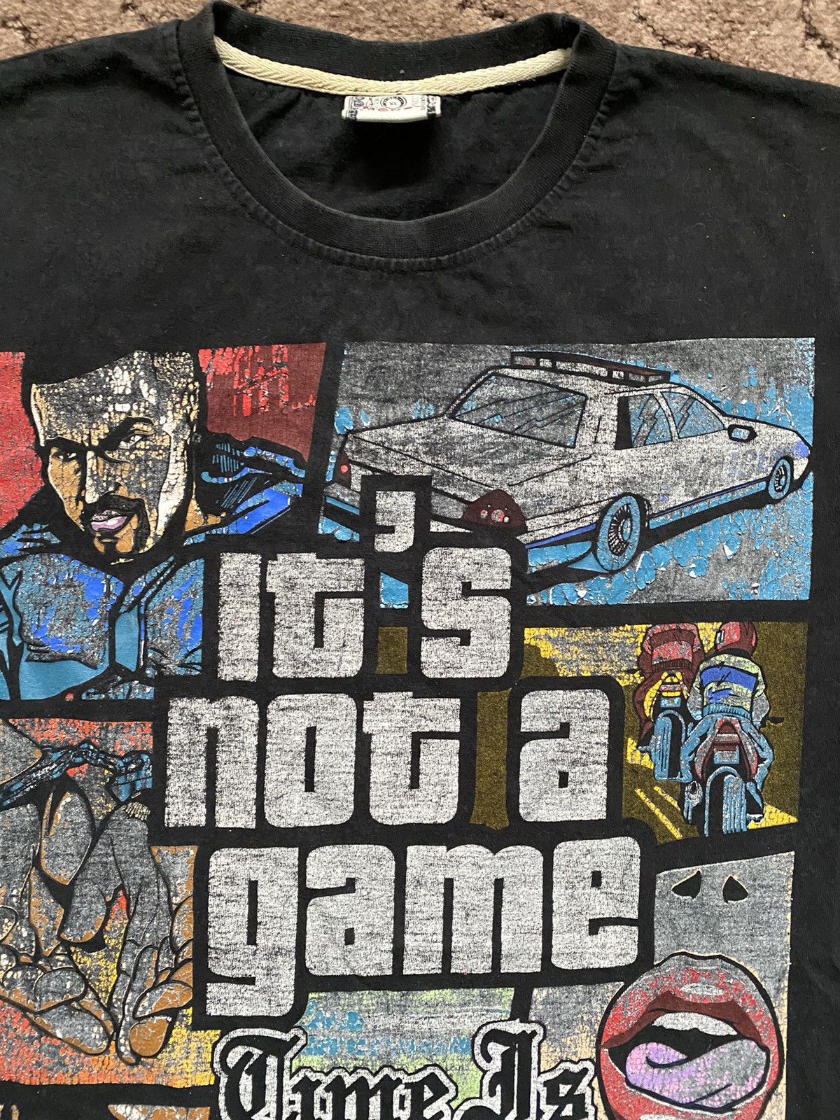 Rockstar Games × Vintage 🔥VINTAGE GTA Grand Theft Auto Big logo T-shirt Size US XL / EU 56 / 4 - 4 Thumbnail