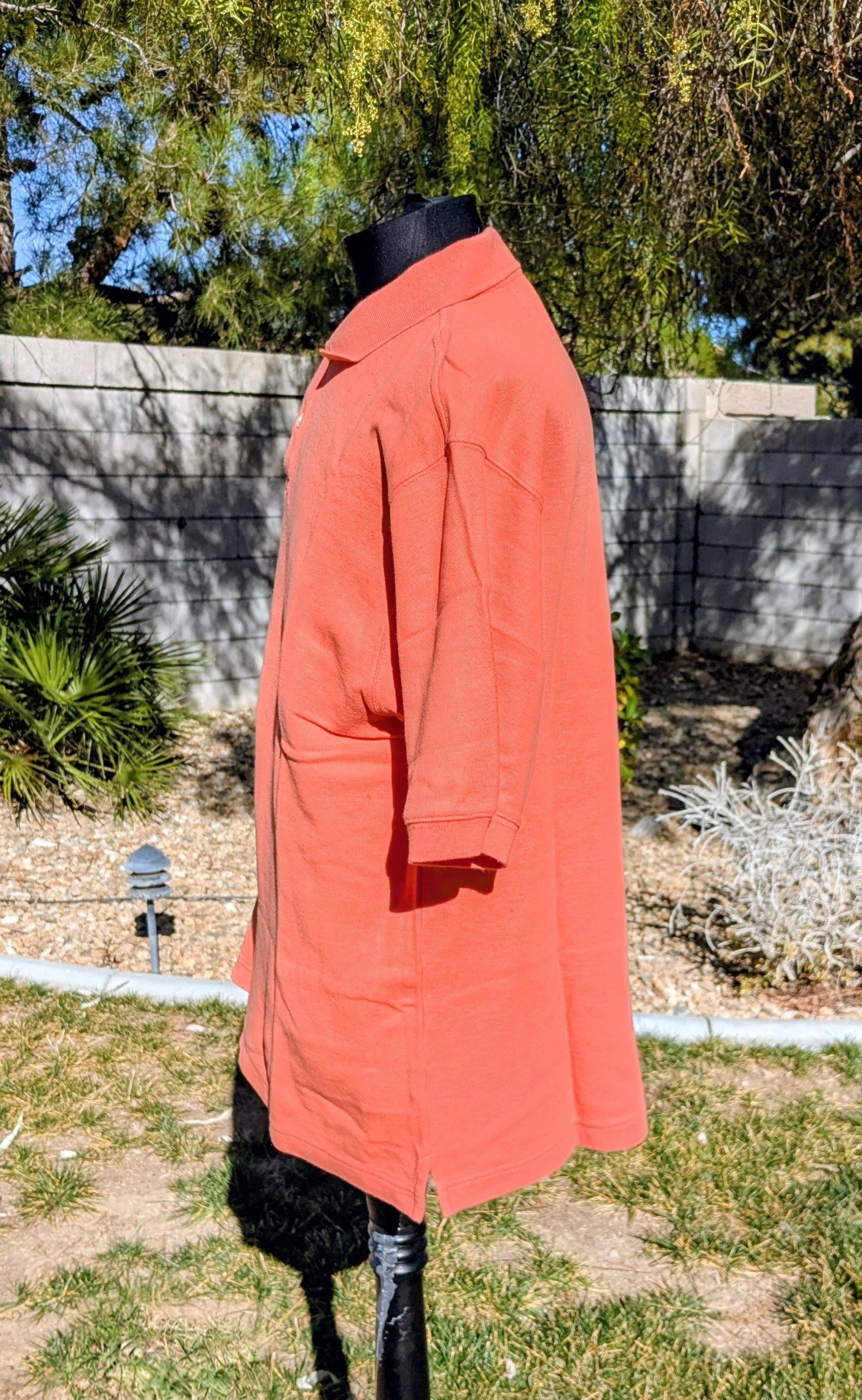 Other VTG Geoffrey Beene Tangerine Orange Short Sleeve Polo Shirt Size US M / EU 48-50 / 2 - 3 Thumbnail
