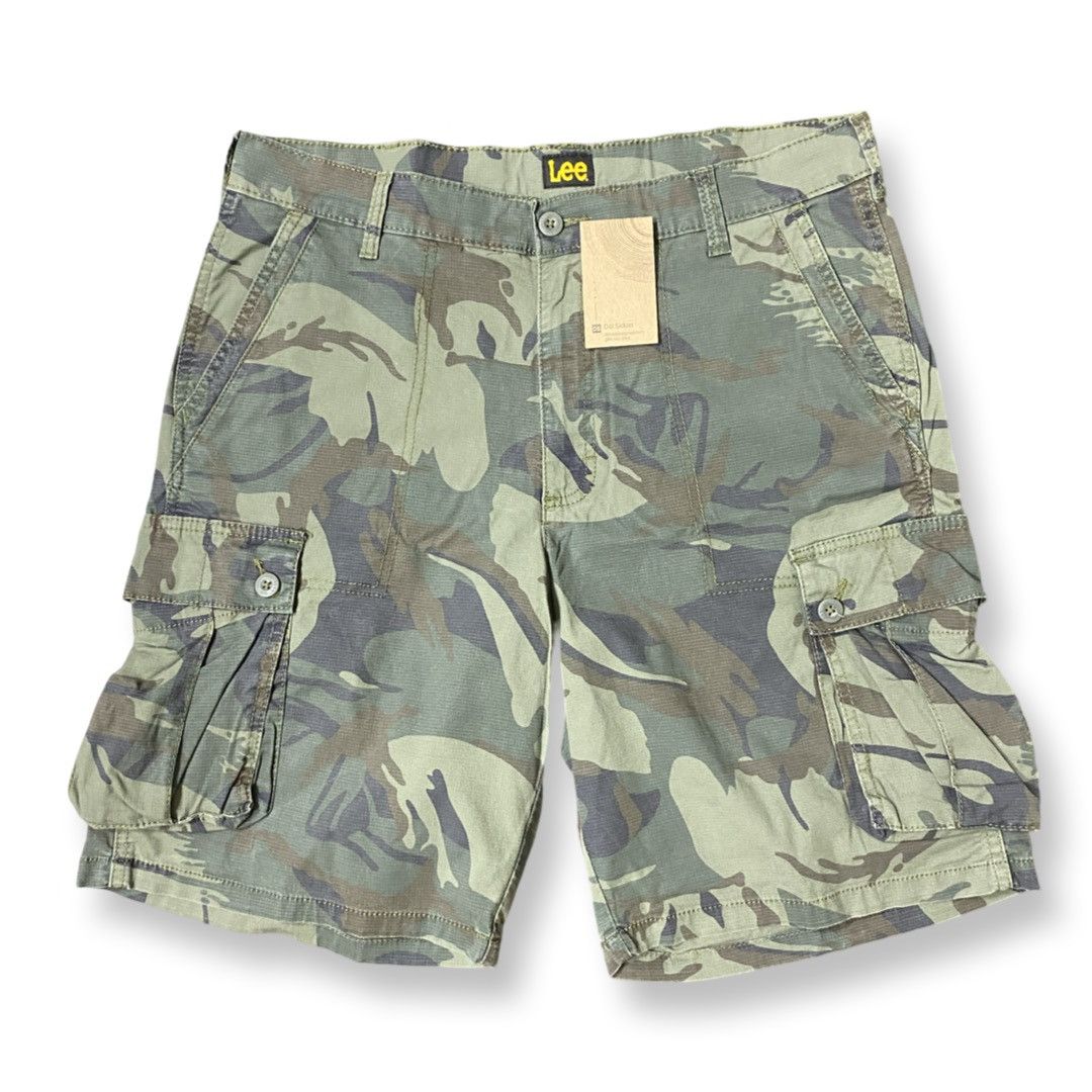 Lee Lee Men’s Camouflage Cargo Shorts Size 34 Size US 34 / EU 50 - 2 Thumbnail