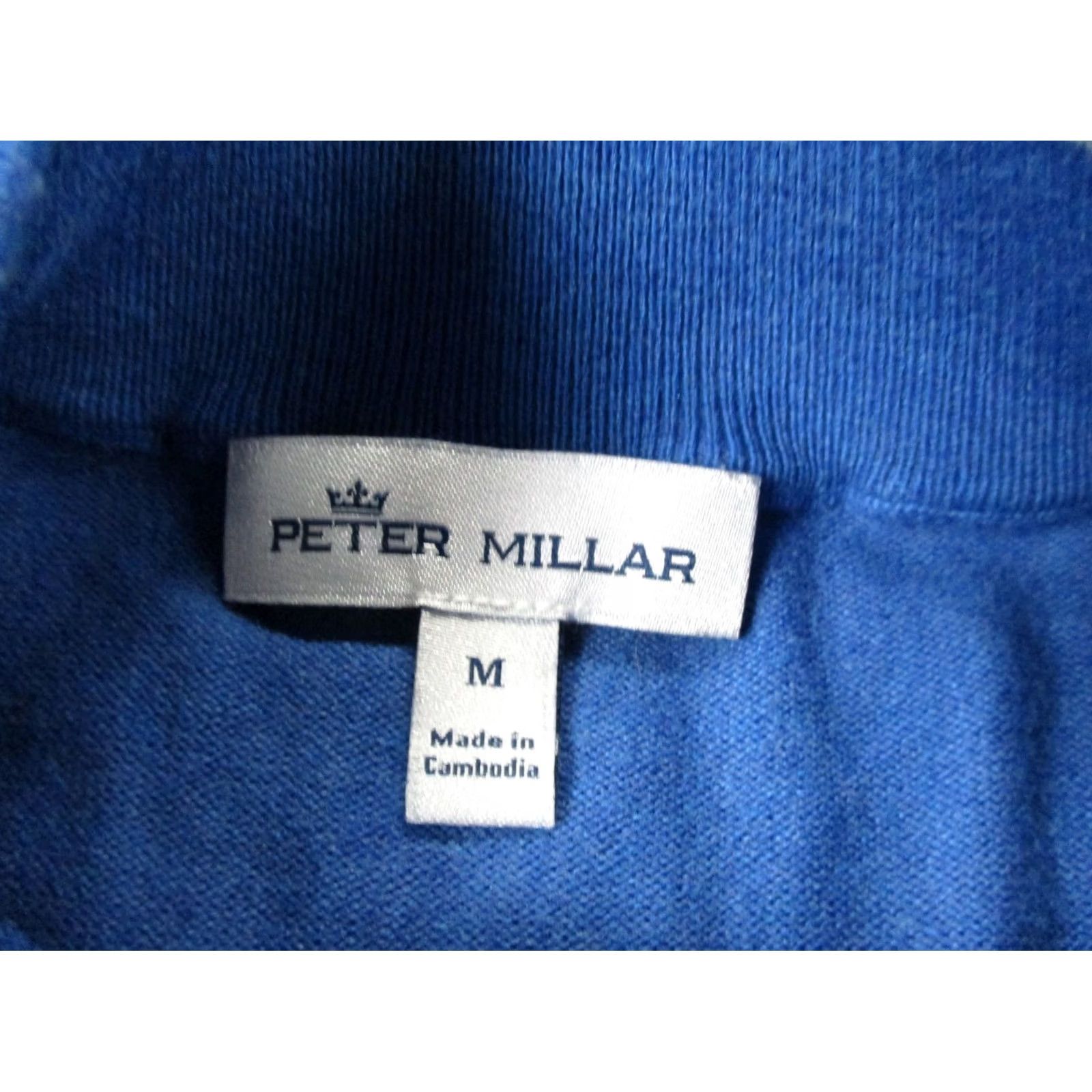 Peter Millar Peter Millar Sweater Men M Blue Silk Pullover Golf Logo Preppy Stretch Sport Shirt Size US M / EU 48-50 / 2 - 6 Thumbnail