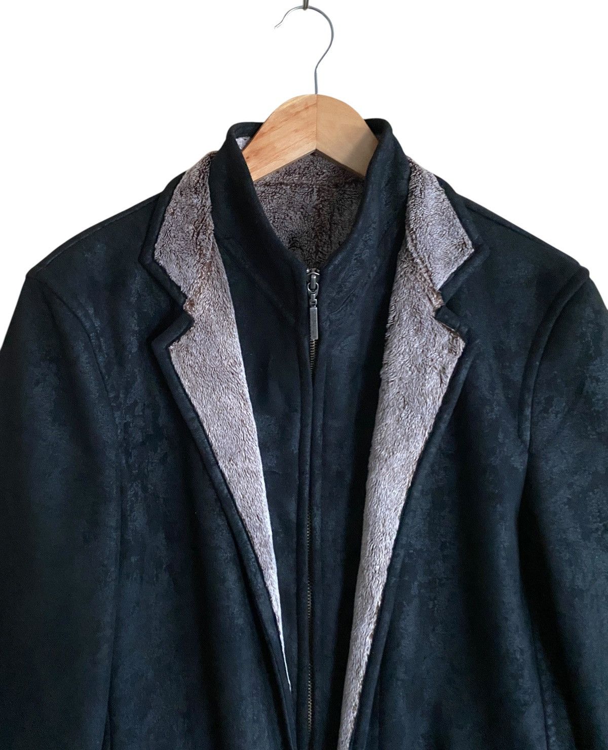 Japanese Brand Vintage Japanese Brand Men’s Tenoras Fur Jacket 1990s Size US S / EU 44-46 / 1 - 6 Thumbnail