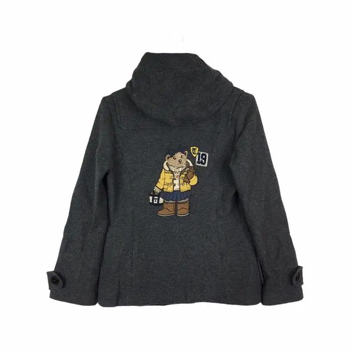 Vintage Vtg TEENIE WEENIE BEAR Duffle Coat Heavy Jacket Windbreaker Size M / US 6-8 / IT 42-44 - 1 Thumbnail